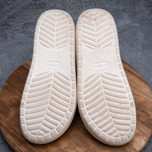 CROCS CLASSIC COZZZY SWEATER SANDAL Holiday Fall Slide Men's Size 13 EUC - Picture 6 of 6